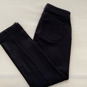 Etcetera Black Ponte Knit Pants Leggings Jeans Twiggy Slim Fit Size 2